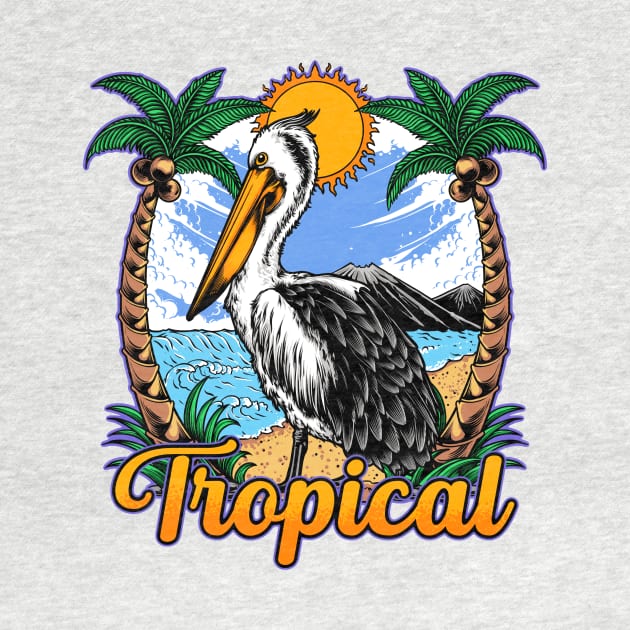 Tropical vibes by phsycartwork